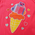Summer Girls Ice Cream Short Sleeve Set